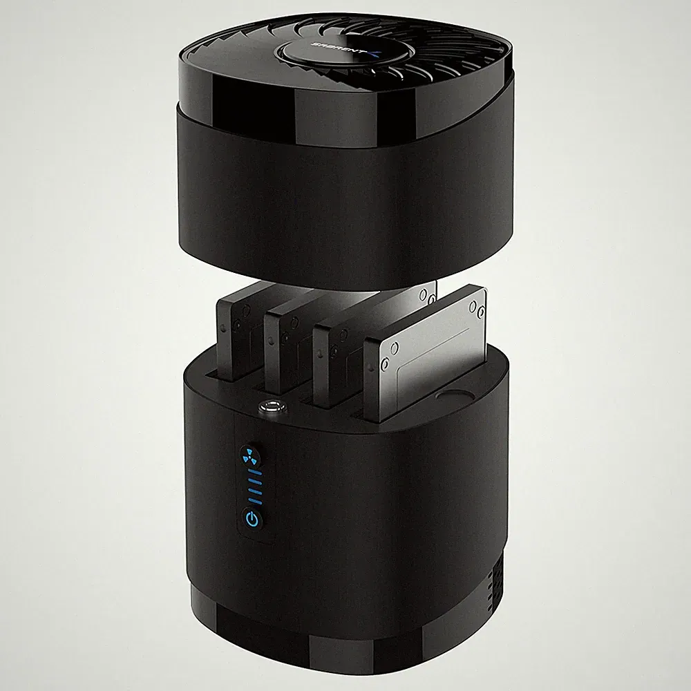 Sabrent USB 3.0 4 Bay 2.5in Hard Drive/SSD Docking Station with Fan (DS-4SSD)